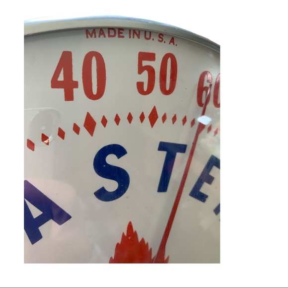 Vintage Master Feeds Bubble Glass Advertising Thermometer - Picture 4 of 8